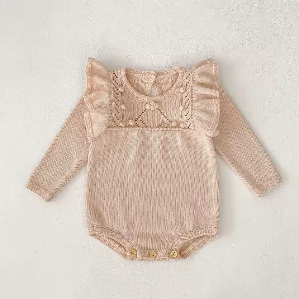 Kristin knitted romper