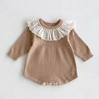 Helena knitted romper