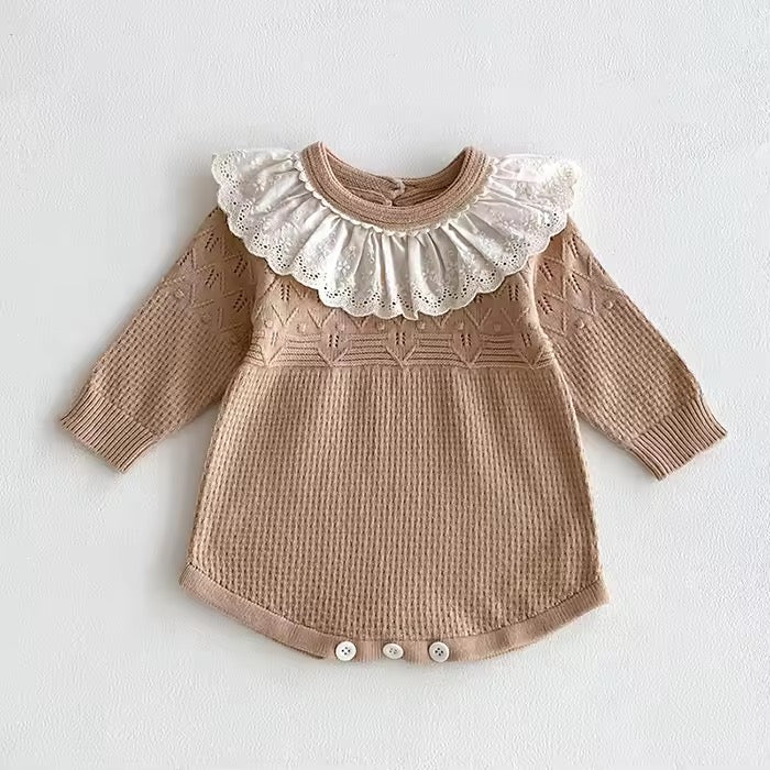 Helena knitted romper
