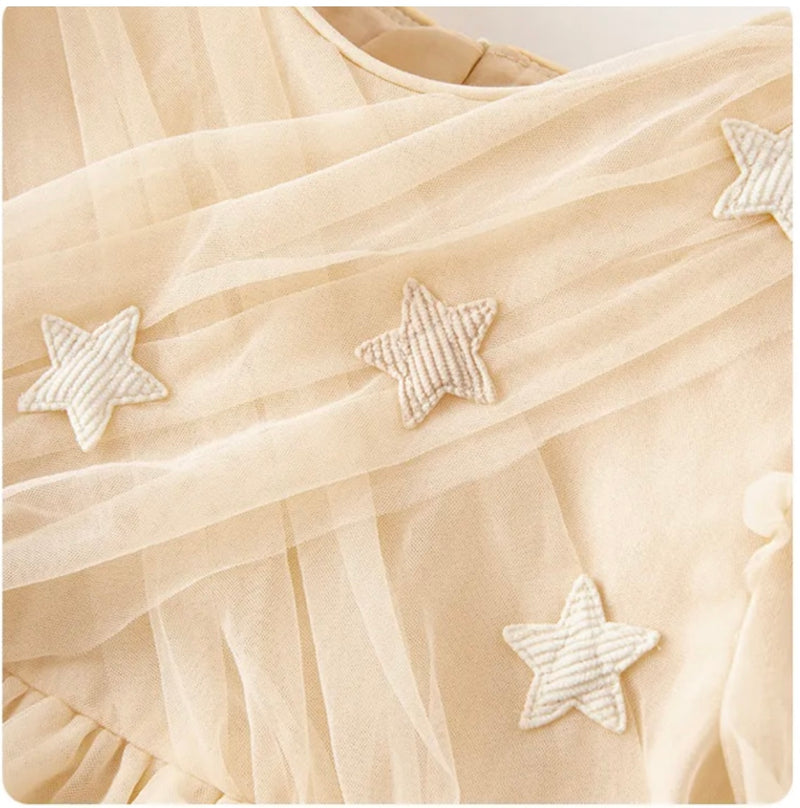 Stars mesh dress