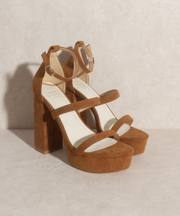 Oasis Society Raelynn - Suede Platform Heels