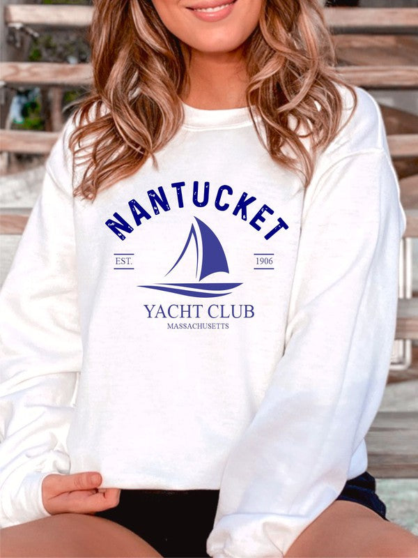 Nantucket Yacht Club CrewNeck Sweatshirt