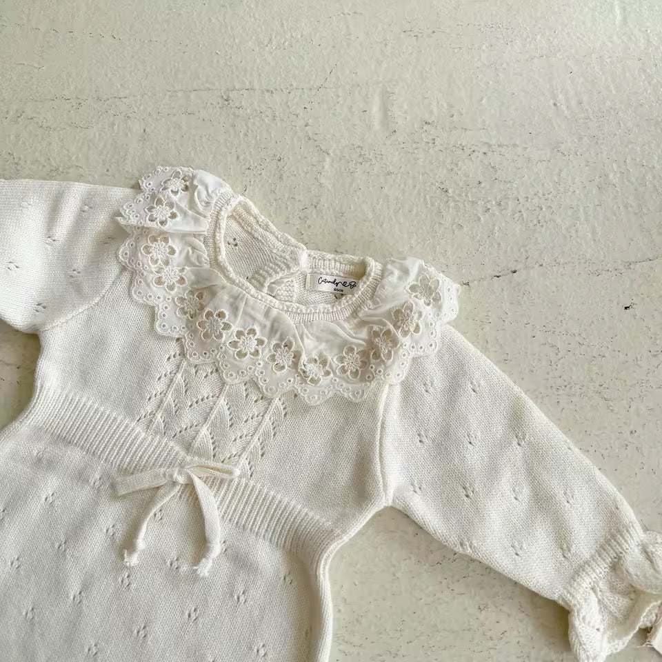 Francine knitted romper