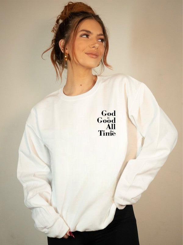 God Is Good Bella Canvas Premium Sweatshirt