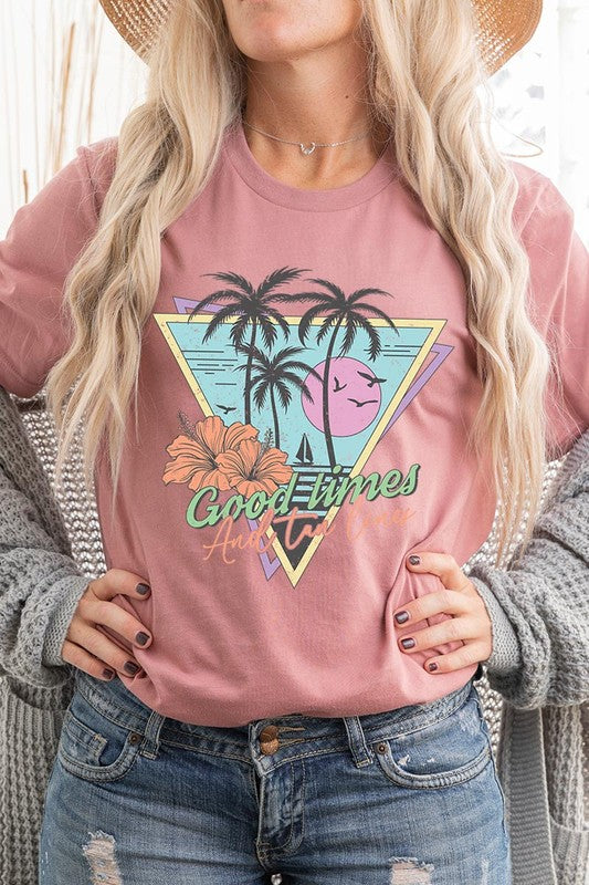 Good Times and Tan Lines Graphic T Shirts