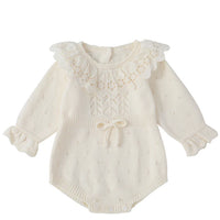 Francine knitted romper