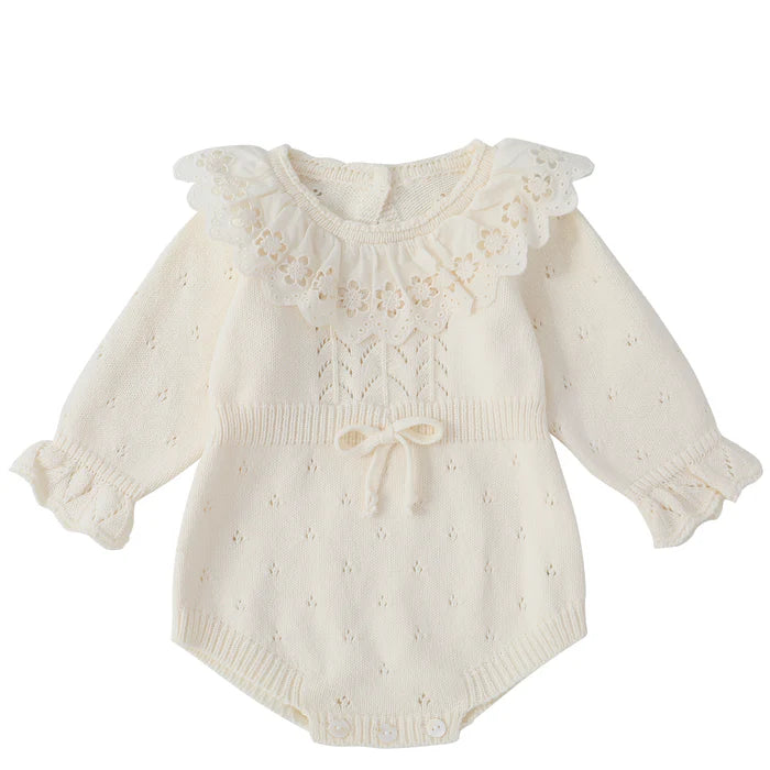 Francine knitted romper