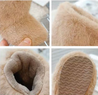 Fluffy booties