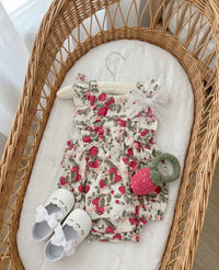 Strawberry romper