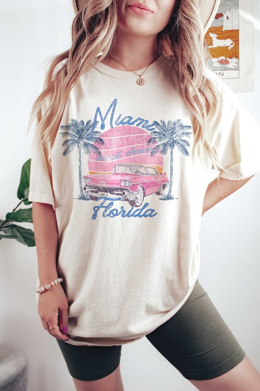 MIAMI FLORIDA Graphic T-Shirt