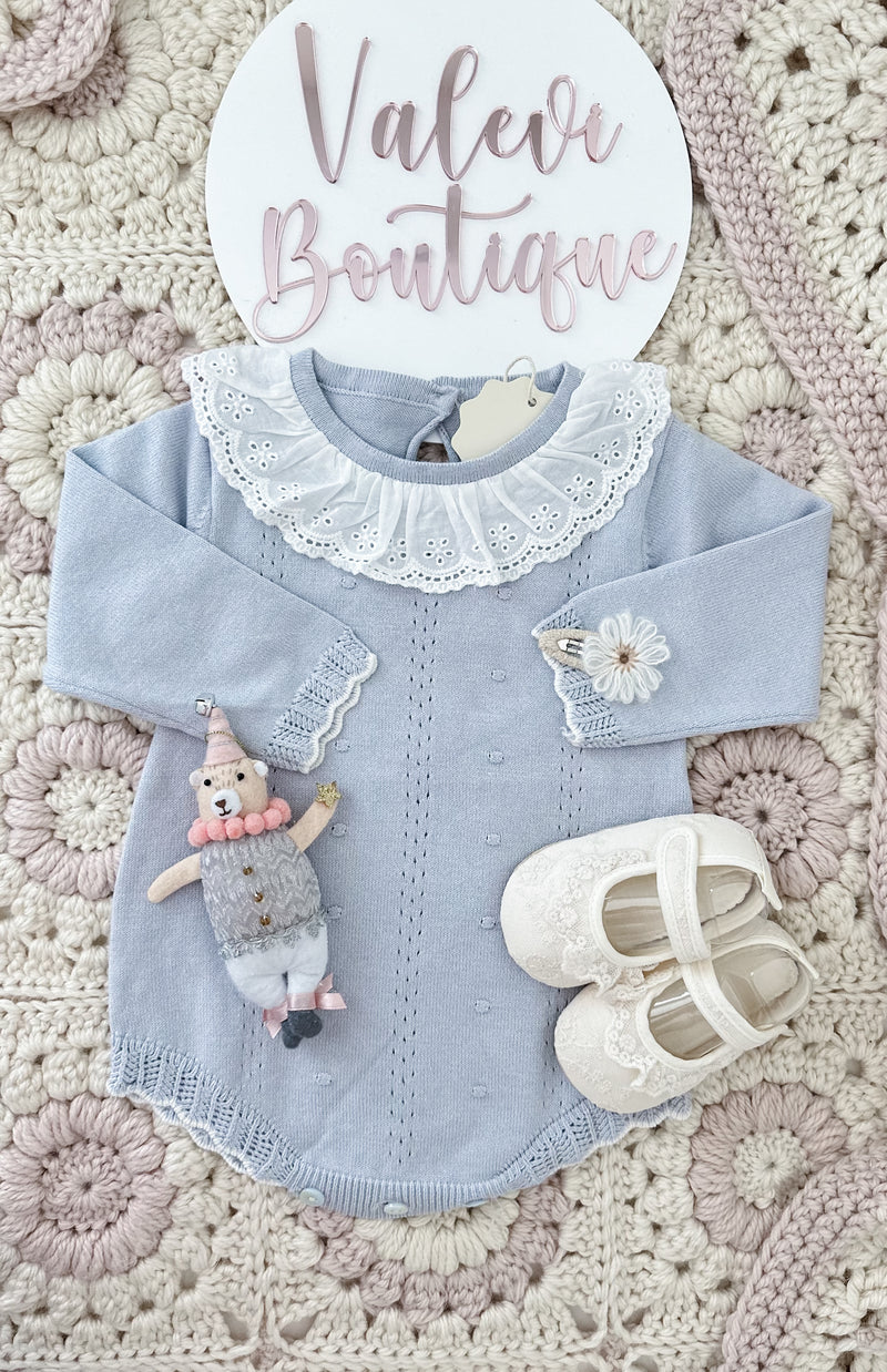 Stelly knitted romper