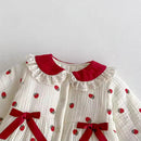 Strawberries winter jumpsuit