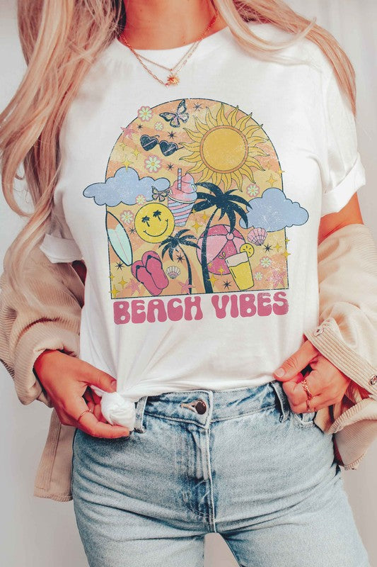 BEACH VIBES Graphic Tee