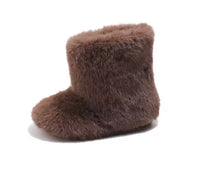 Fluffy booties