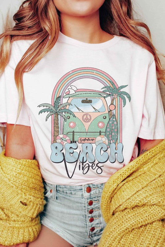 BEACH VIBES Graphic Tee