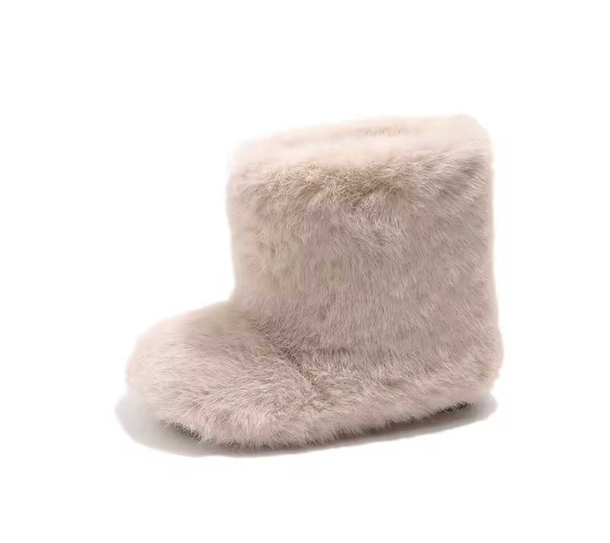Fluffy booties