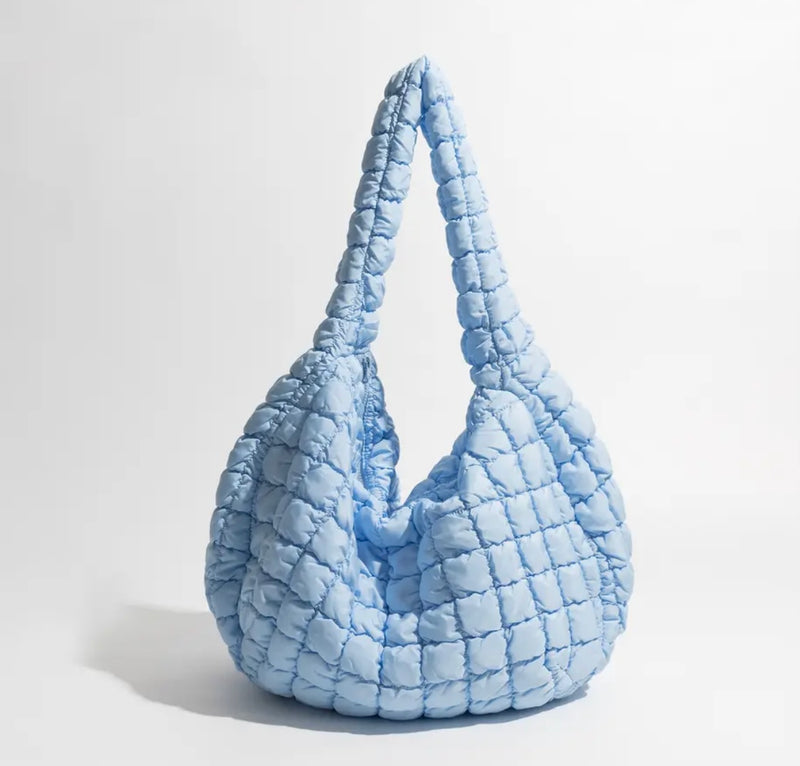 Quilted puffer bag