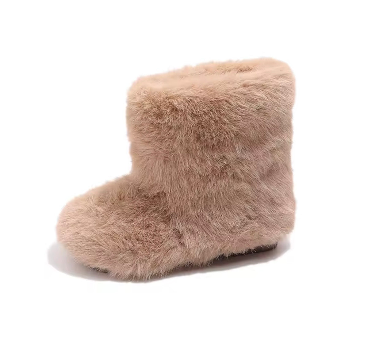 Fluffy booties