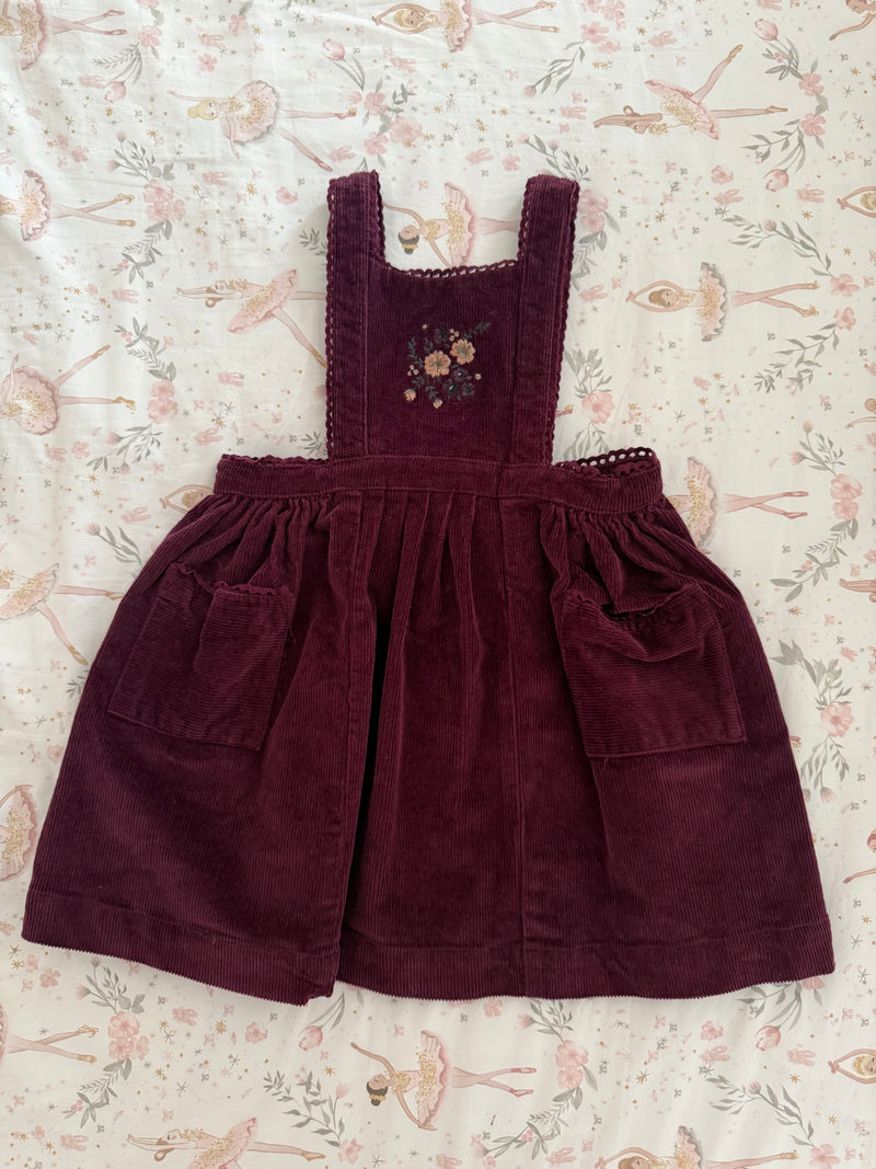 Corduroy dress/jumpsuit