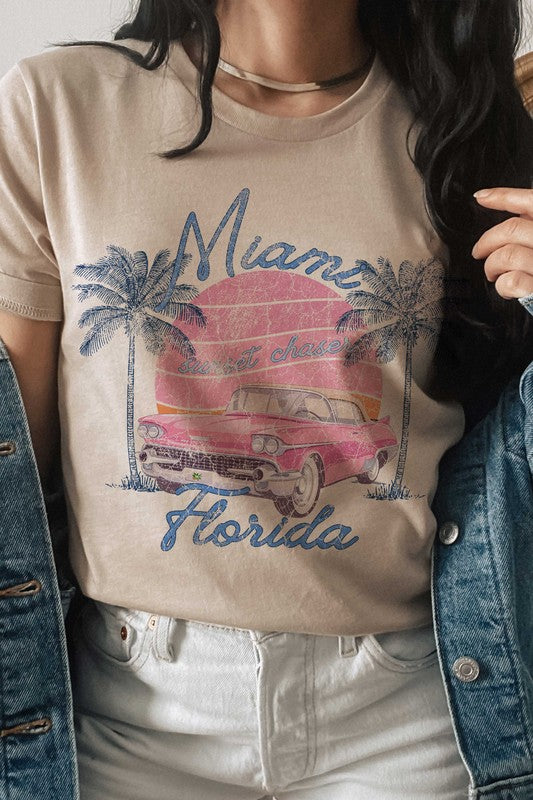 MIAMI FLORIDA Graphic T-Shirt