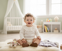 Francine knitted romper