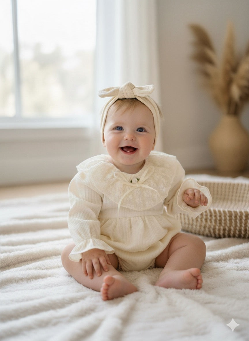 Rose romper (Jenny bebe)