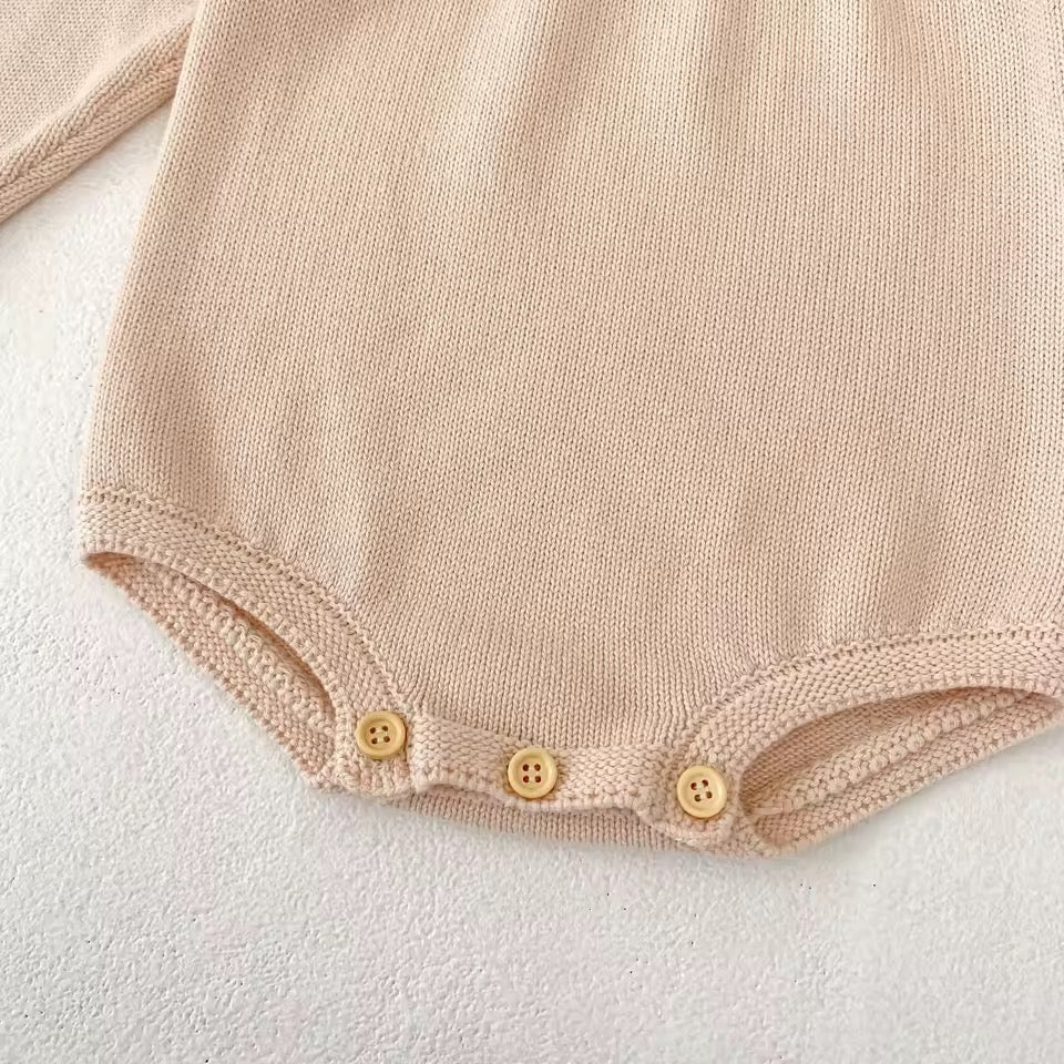 Kristin knitted romper