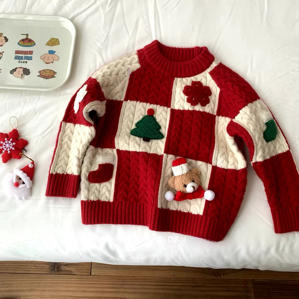 Teddy christmas sweater