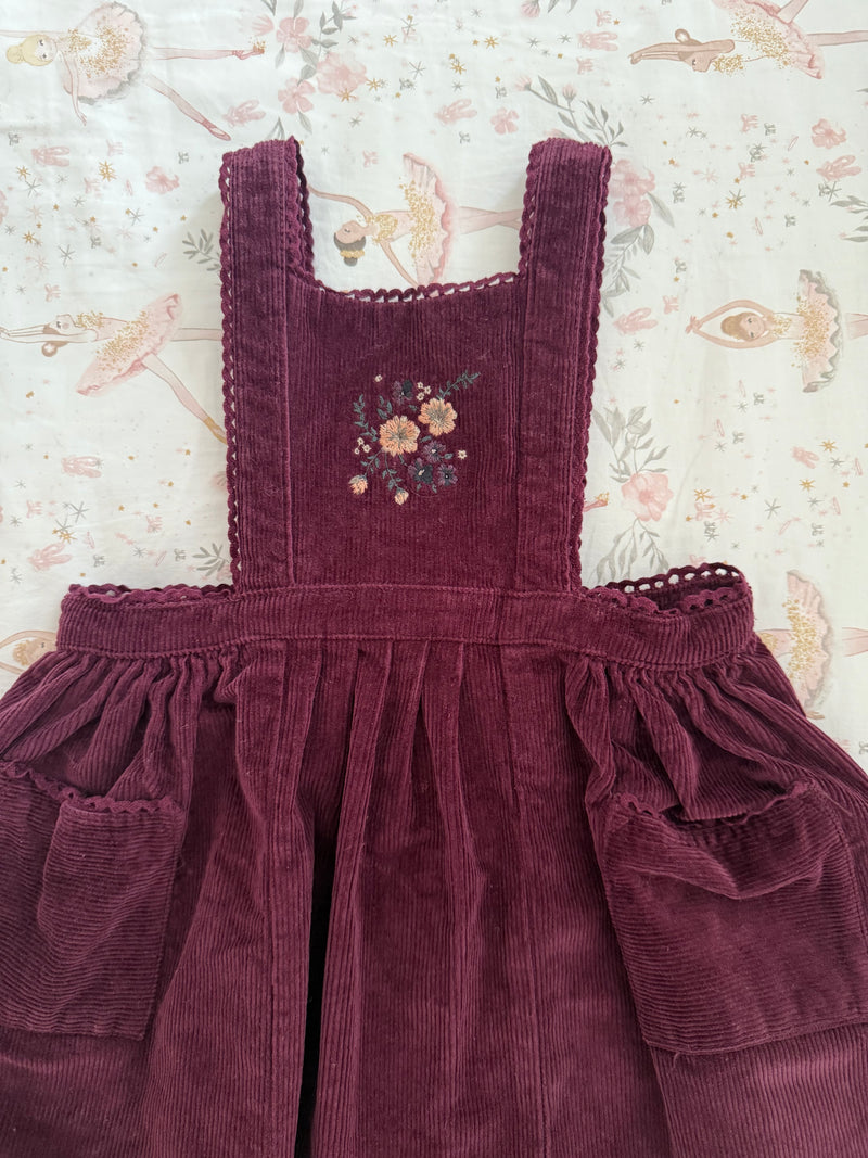 Corduroy dress/jumpsuit