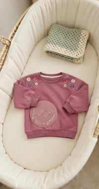 Flowers sweatshirt