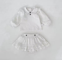 Polka dot set