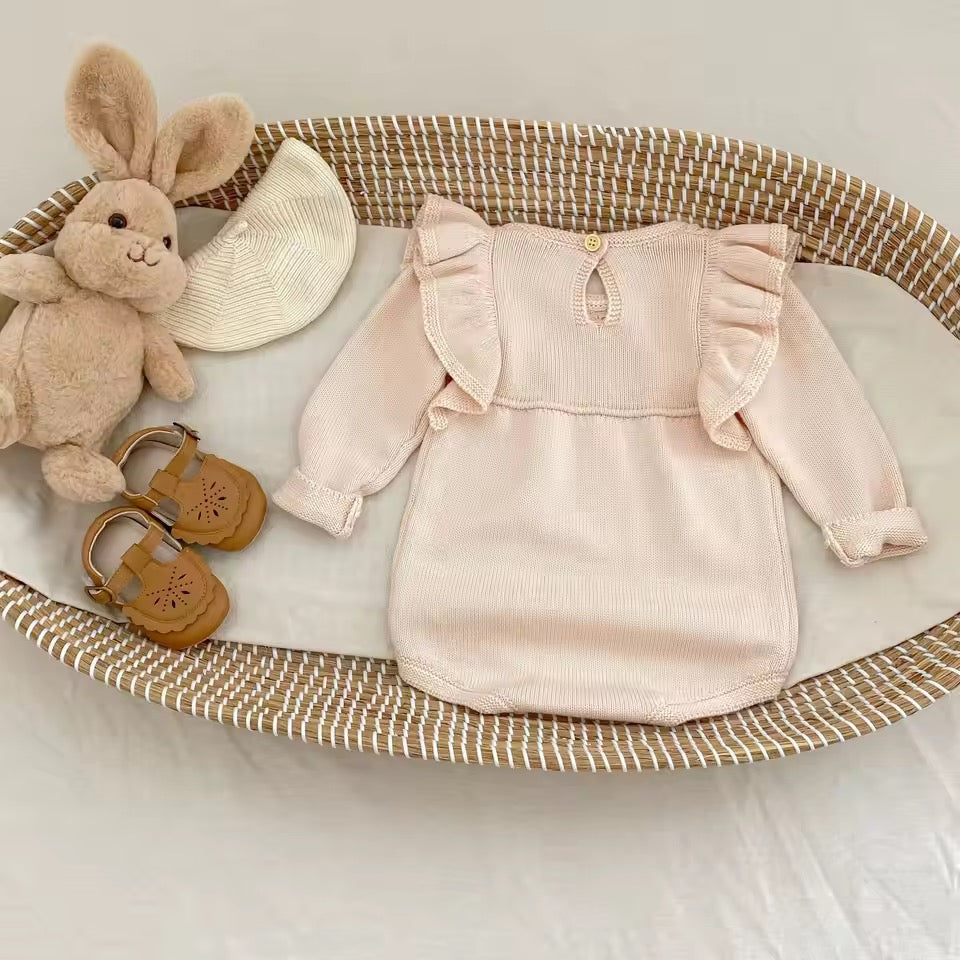 Kristin knitted romper