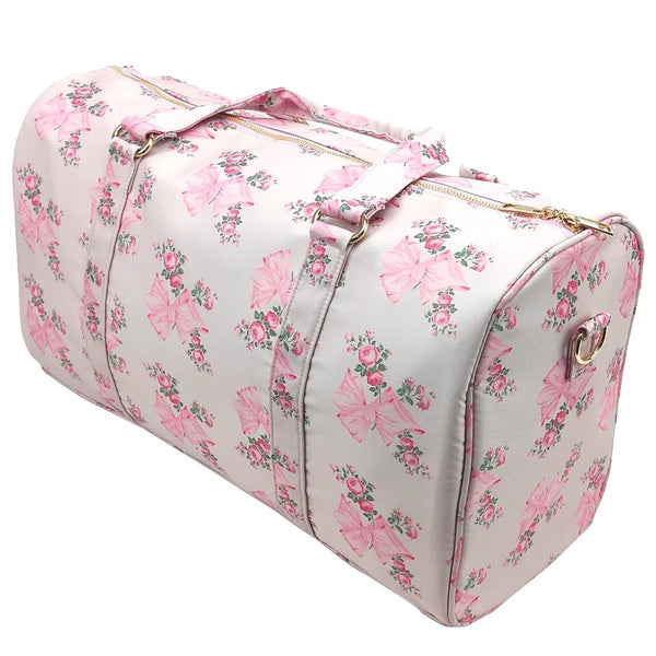 Bows and roses duffle bag/fanny pack