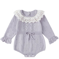 Francine knitted romper