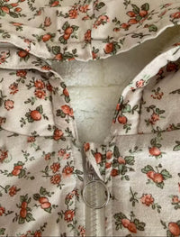 Floral winter jacket