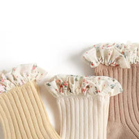 Pack of 3 floral socks