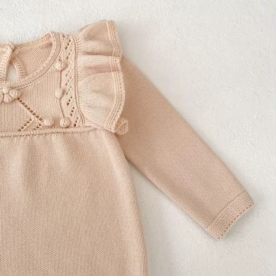 Kristin knitted romper