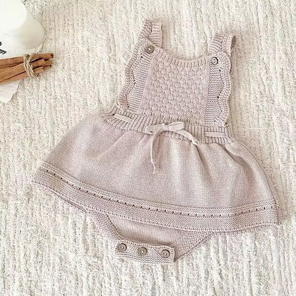 Silvia knitted romper