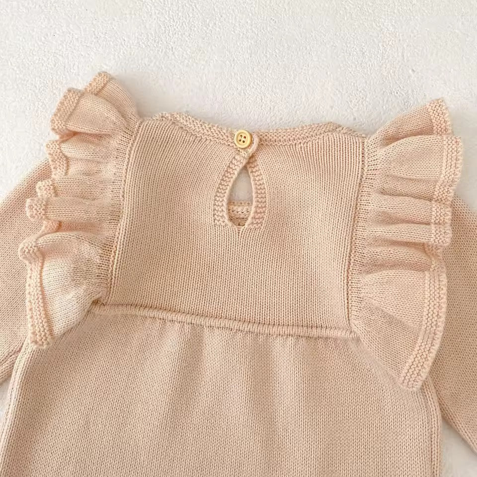 Kristin knitted romper