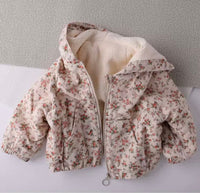 Floral winter jacket