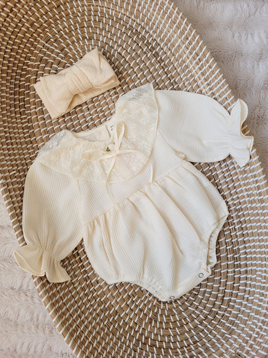 Rose romper (Jenny bebe)