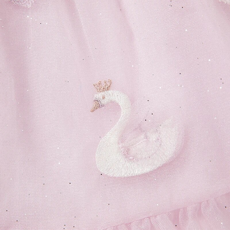 Swan dress +headband