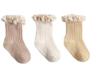 Pack of 3 floral socks