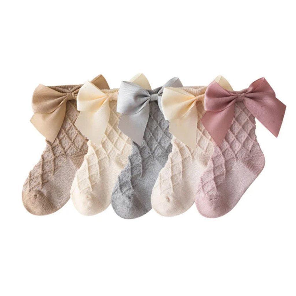 SOCKS WITH BOWS