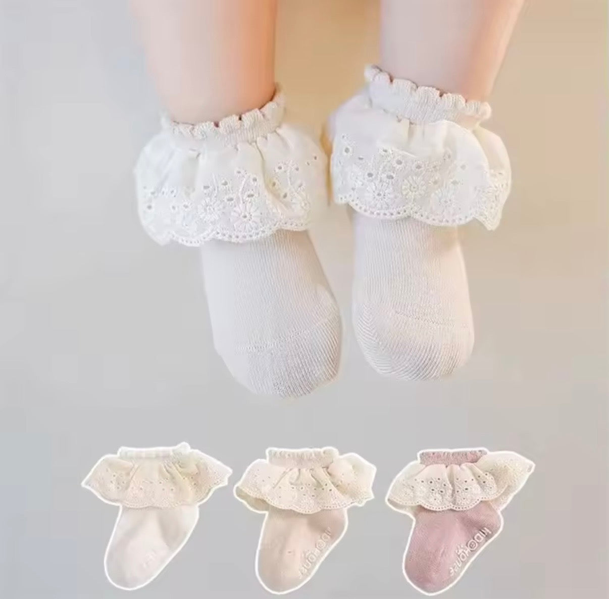 Pair of 3 short socks