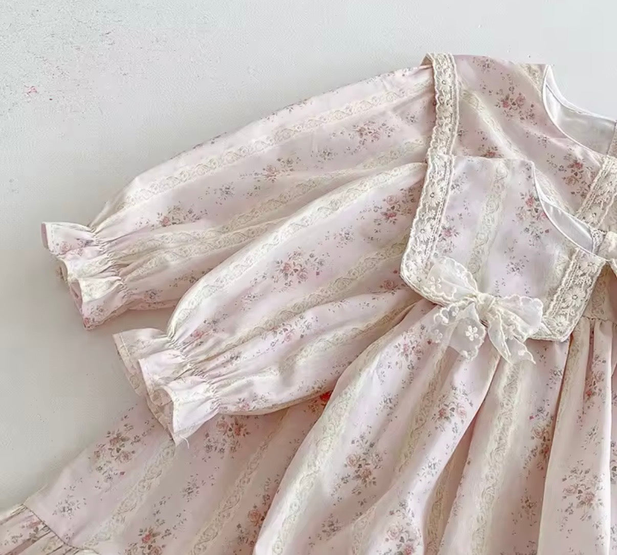 Rosie long sleeve romper/dress