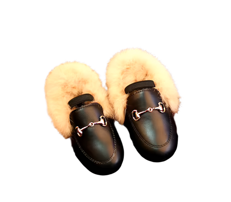 Pleather loafers