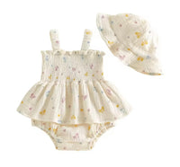 Floral muslin set