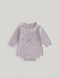 Jamie knitted romper