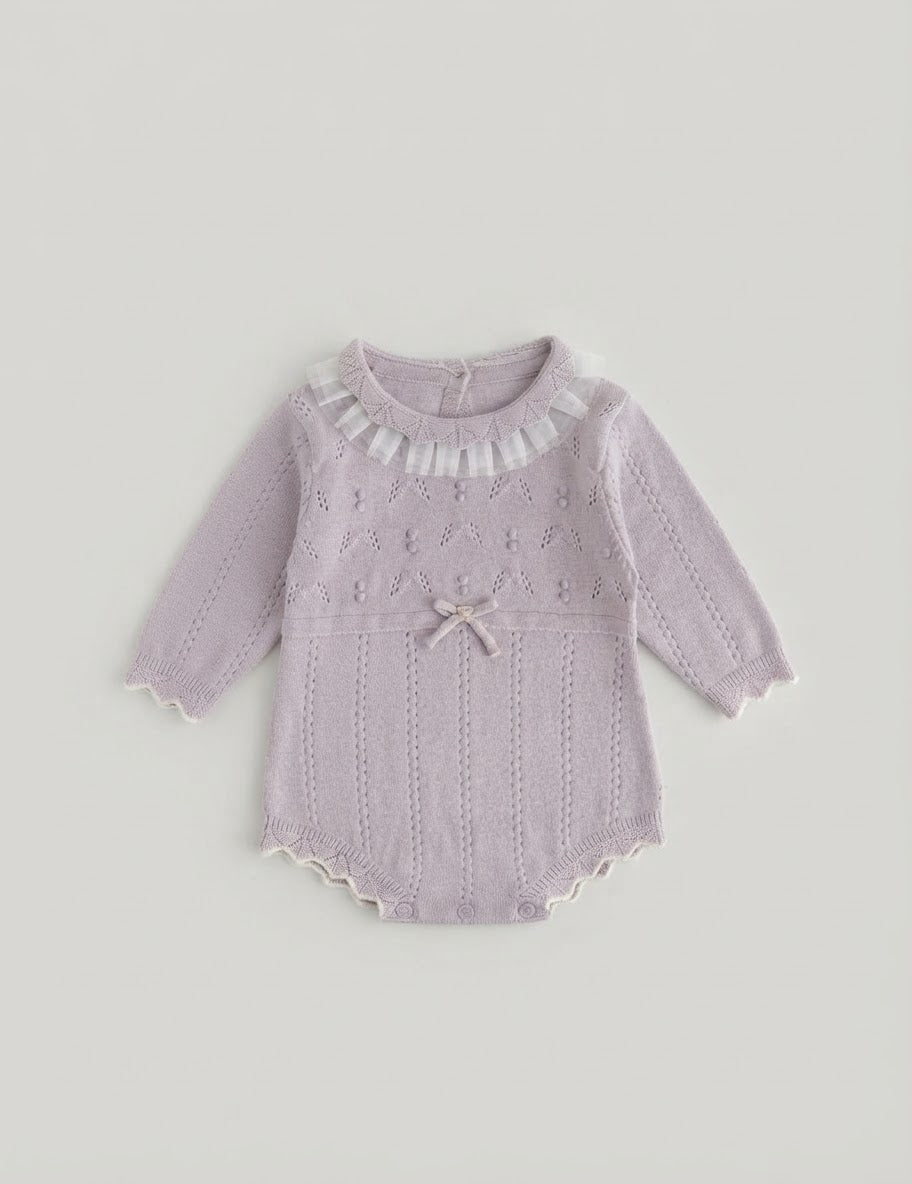 Jamie knitted romper